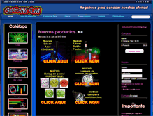Tablet Screenshot of gaussini.com